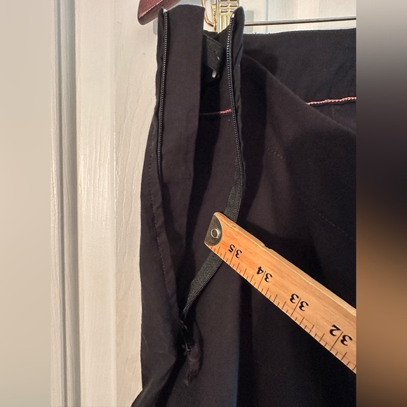 MAEVE Colette 33 Magic Fabric Wide Leg Crop Black Pull On Waist Leg Zip Adaptive - Picture 5 of 17